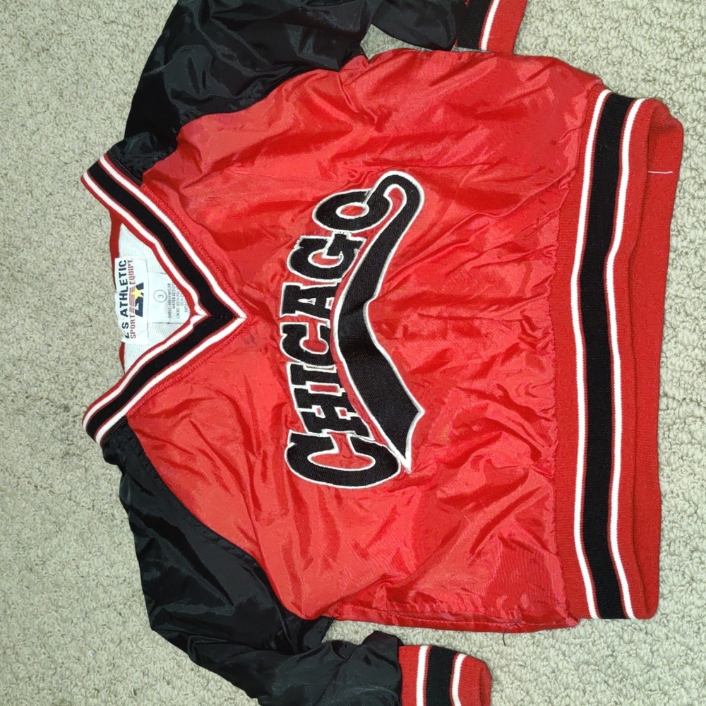 Kids Chicago Nylon Pullover Long Sleeved Top